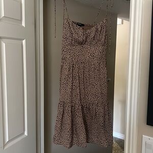 Leopard Print Spaghetti Strap Dress
New never worn